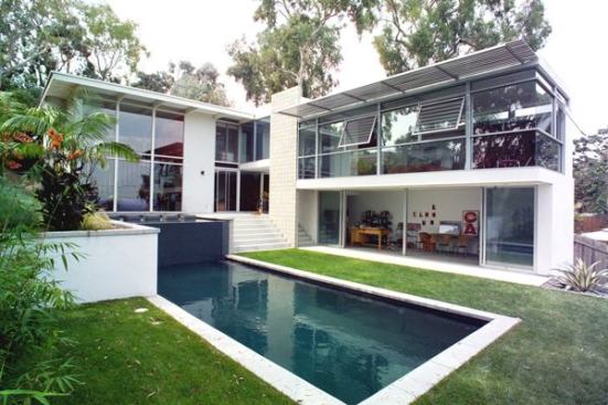 A modest two-story addition to this 1950s modernist home is "brilliant, Rudolph Schindler incarnate," said one judge, referring to the modernist architect.