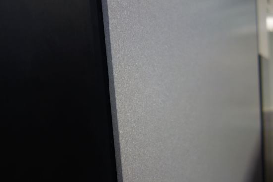 Although Cosentino launched its high-performance, compact façade material Dekton last fall, the surfaces maker brought it to the Kitchen and Bath Industry Show (KBIS) with a look at what’s next—a forecast that includes an 8mm-thick profile (shown) whose lightweight construction will help to decrease structural loads without sacrificing design value. For use in residential and commercial building skins as well as interiors, the architectural material, which is made from a combination of inorganic raw materials found in glass, porcelain, and quartz that are sintered to achieve a compact composition, represents a shift by the company away from its trademark interior surfaces and onto the envelope. With a 3D finish, it is offered in 12 earth tones (Kadum, shown), as well as white and black, in addition to polished, matte, and slate finishes. Company representatives at KBIS said to expect more textures and finishes to be released in the series this year.