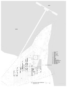 The project's first floor plan.
