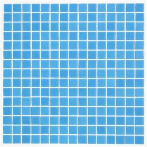 This glass tile costs $6.95 for 1.15 square feet. If you can find cheaper, buy it. The 13-inch-by-13-inch product is made up of 3/4-inch pieces that are face-mounted on paper for easy installation. Because you can get about 14 square feet for $100, it's perfect for a small backsplash in a bathroom or a kitchen. Various colors are available. 
www.mosaictilesupplies.com.
