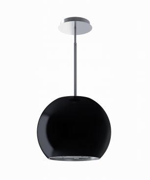 The ceiling-mount Sphera’s orb design gives the appearance of a pendant light. It is available in white or black and can accompany gas, electric, or induction cooktops. It does not require ducting, making it suitable for retrofit applications. At 19.5-inches wide, it can be used for cooktops up to 30-inches wide; two hoods can be used for larger cooktops.