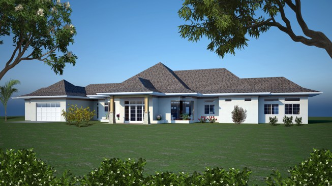 exterior perspective view