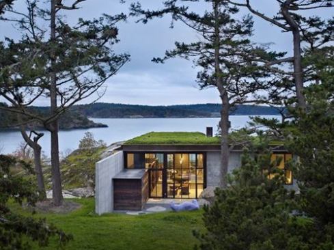 One/Two Family Custom Housing  The Pierre, San Juan Islands, Washington  Olson Kundig Architects