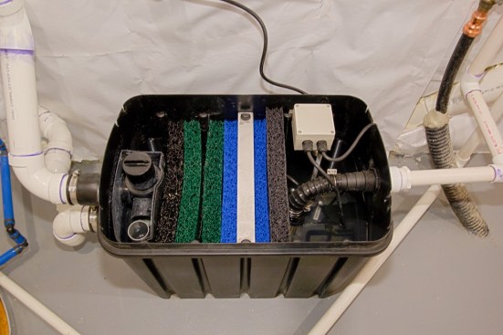 A crucial component of the home's water conservation efforts is the graywater recycling system, which triple-filters water from laundry, bathroom sinks, and showers.