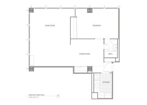Unit 3E, Vladimir Radutny Architects, Chicago