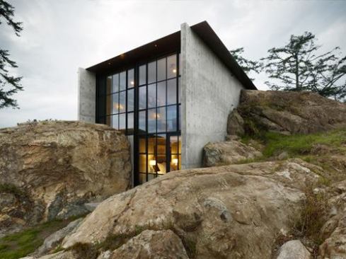 One/Two Family Custom Housing  The Pierre, San Juan Islands, Washington  Olson Kundig Architects