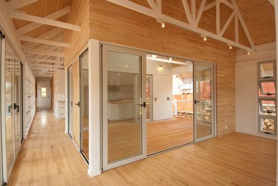 Excellence / Mayor’s Choice Award  Ariyoshi Residence, Single-Family Residential  Architect: Collaborative Studio, Honolulu; Builder: Mokulele Development, Honolulu   Jury Comments:  The house is an extraordinary transformation through the creative use of daylighting, recycled materials, and production builder products used in a creative manner. The residence introduces and extends the conversation about building sustainably and modestly.