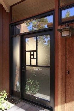 Residence, Hillsborough, CA, front door
