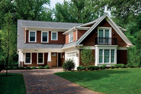 The Maryland-based team of Sandy Spring Classic Homes, Haven Custom Homes, and GTM Architects has collaborated on several modular houses, including this one in Somerset, Md.