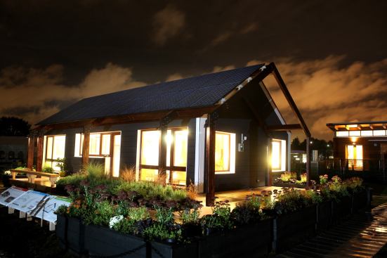 Team Massachusetts’ 4D Home integrates efficient technology and passive strategies without compromising simplicity.