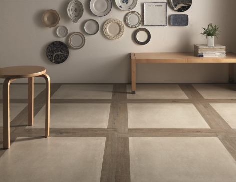 Blend is shown here in a concrete style. www.fioranese.it.