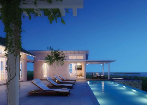 This Rhode Island house for developer Nick Downes of Aquidneck Fine Properties adroitly captures sea breezes and views, thanks to the permeability of Estes/Twombly Architects' design.
