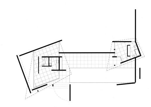 Annual Design Review 2010 – Live: Citation Architect: Stamberg Aferiat Architecture, New York; Construction Manager: deVries and Wallace Stamberg Aferiat Architecture conceived of a fanciful retreat into a 1,100-square-foot quasi-Cubist crayon box for the most demanding of clients: themselves. This pool house on Shelter Island, N.Y., was intended to reference Mies van der Rohe’s Barcelona Pavilion, in a tongue-and-cheek sort of way.