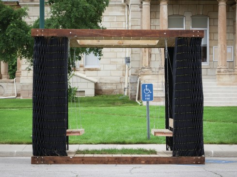 Deployable Smocked Porch, Substance, Winterset , Iowa