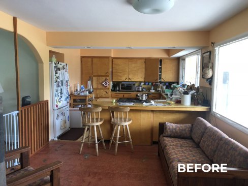 Kitchen Before Photo