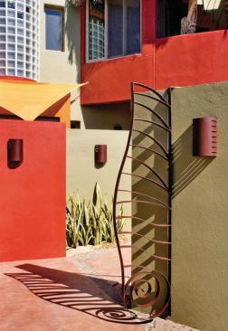 Color cues came from the desert landscape and the luminous Sea of Cortez.