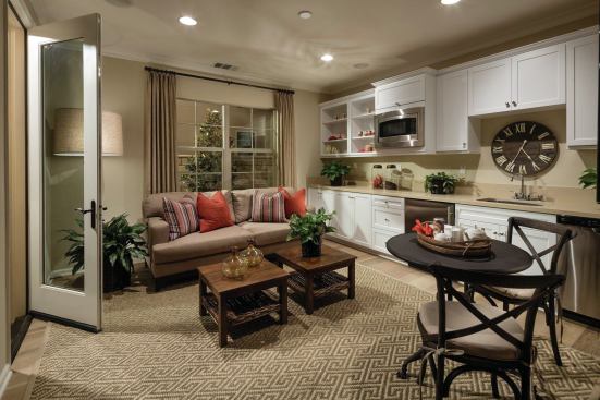 Some of the homes in Villa Metro have guest suites.