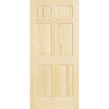 Wood Interior Doors  Despite being the standard once upon a time, wood interior doors are rare in new homes. Perhaps it’s time to bring them back. Wood can be stained to match any millwork and has a warm, familiar look that people love. This one measures 30 inches wide and 80 inches tall, and costs $83 at Lowes. 
www.lowes.com.