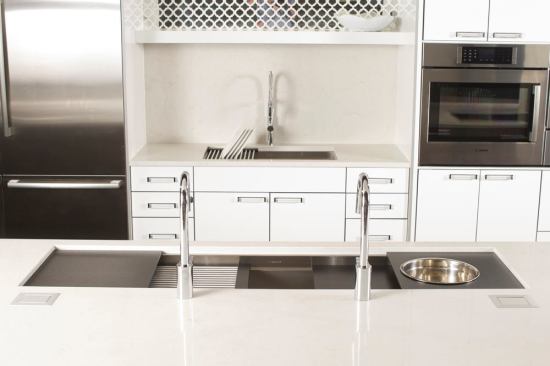 A custom home calls for a custom kitchen that gives its homeowners everything they need, from meal prep to entertaining space.