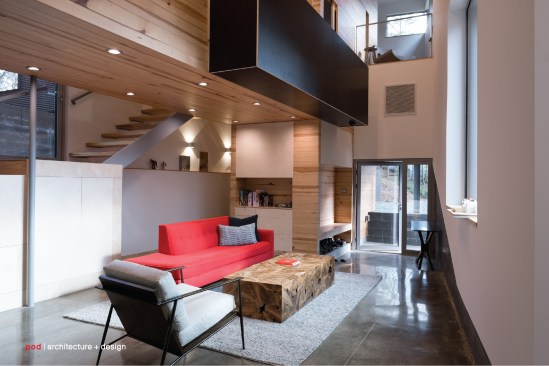 Main level - living area