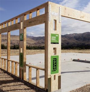 Shear Brace provides the strength and support necessary to resist high winds, hurricanes, and earthquakes, the manufacturer says. Used in areas of the home where high lateral loads must be resisted, the product is made of TimberStrand LSL and is designed to accommodate large loads and remain stiff. iLevel by Weyerhaeuser. 888-453-8358. www.iLevel.com.