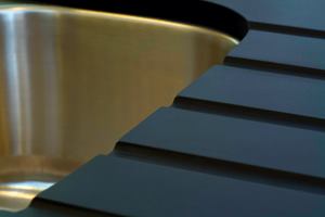 EcoTop is made of a blend of bamboo fiber, recycled paper, and salvaged wood fiber bound with a water-based resin. The product can be used for countertops, floors, and walls. It is petroleum- and VOC-free and comes in seven standard colors and custom colors. Klip Bio Technologies. 253.904.8608. www.kliptech.com.