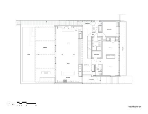 First floor plan.