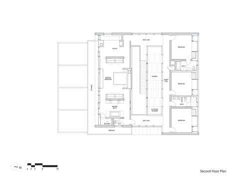 Second floor plan.