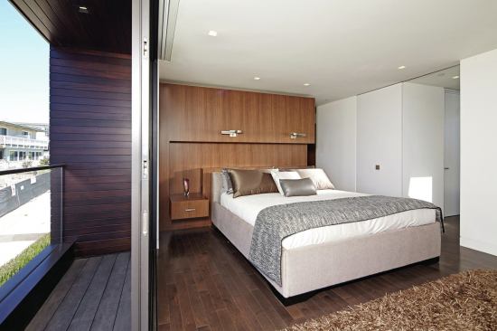 The master bedroom