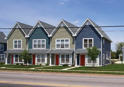 The old affordable-housing model is being thrown out as thoughtfully designed homes for low-income families are fast replacing the drab, concrete boxes of the 1960s and 1970s. Douglass Square reflects that shift.