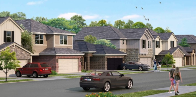 AHV's Legacy community in Central Texas includes 83 detached residences exclusively for rent.