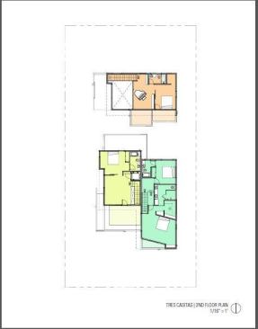 Second floor plan.