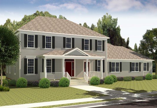 A rendering of the home Toll Brothers will build on the Youth For Tomorrow campus.