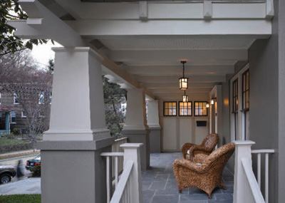 Boasting some of the most beautiful and well-maintained bungalows of the late 19th century is Washington's Cleveland Park neighborhood. Its residential streets are distinguished by that most significant Craftsman icon: the front porch. But that certainly wasn't the case with No. 2909.