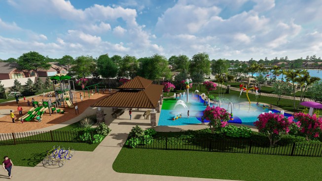 The Family Beach at Balmoral will feature a children’s playground and splash pads.
