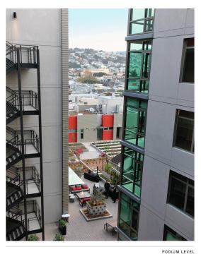 The building helps a gritty urban area become friendlier