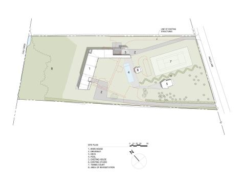 Site plan.