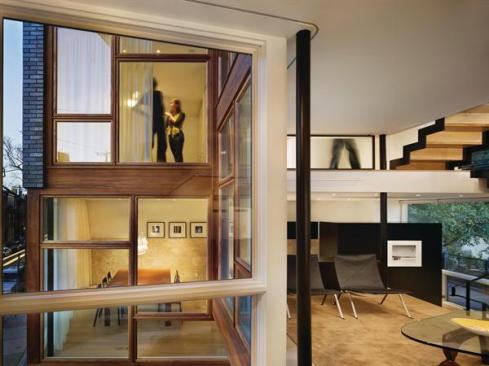 The homes framing system, a hybrid of steel and engineered wood, helped trim costs.