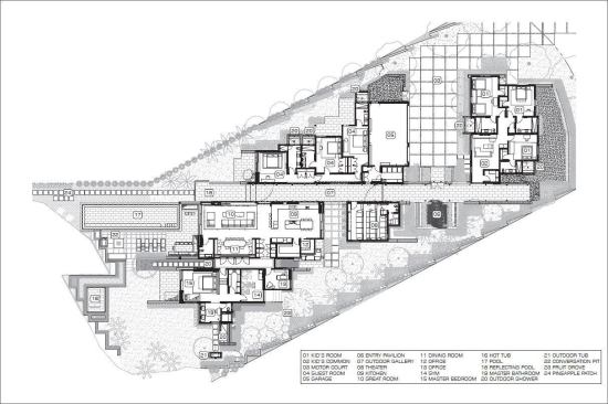 The site plan.