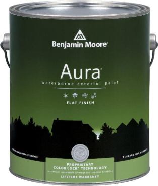 When a manufacturer says one of its products is the best it’s ever made, you have to take notice. Aura is a 100% acrylic paint that features a water-based resin that locks-in color for higher performance and smooth, spatter-free application. Priced at $55 per gallon, it comes in 144 colors. Benjamin Moore. 
www.myaurapaints.com.