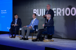The CEO panel from the 2022 Builder 100 with John Ho, Ryan Marshall, Joel Shine, and Tim Sullivan.