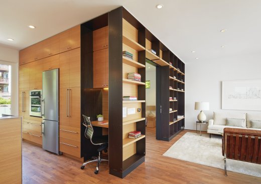 SteelHouse 1 and 2 The space is efficiently packed full of tailored details that work neatly together-refreshingly playful yet very consistently detailed.