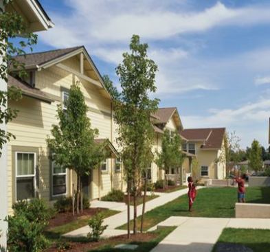 “The housing authority had done its best to maintain [the houses], but they were just worn out,” says architect John Torti, whose firm was challenged to revive the dilapidated neighborhood with new, affordable housing stock, all the while preserving roads and select structures, and protecting natural resources.