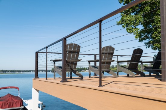 Experience unobstructed views and modern elegance with Westbury Bella Cavo horizontal cable railing. Engineered for beauty and strength, it’s the perfect choice for a contemporary outdoor aesthetic.