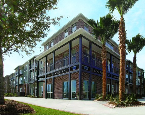 Central Square at Watermark apartments in Mt. Pleasant, S.C. Developer: The Beach Company