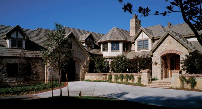 Unlike the company’s work in the nearby mountains, this in-town Denver project involved a suburban site design, consideration of neighboring architectural styles, and a family of owners who will live here year-round.