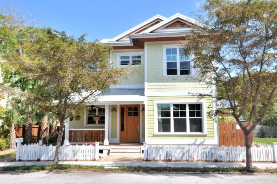 Ninety percent of waste was recycled during the construction of the 2,913-square-foot LEED Platinum home, located in a Sarasota, Fla., historic district.