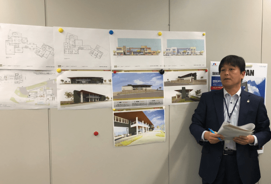 Chowa's lead architect, Hirokazu Miyachi, from the Sekisui House team, heads up architecture for the company's SHAWOOD Homes line. Photo by John McManus