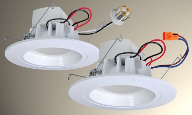 Cooper Lighting. All-Pro RL7 LED retrofit series lights use less than 15 watts while producing more than 600 lumens, a brightness comparable to a 65-watt bulb. The Energy Star-certified, dimmable lights fit in 5-inch and 6-inch standard and shallow recesses. 770.486.4800. www.cooperlighting.com. Booth #W1591.