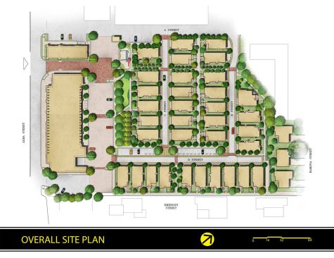 The site plan